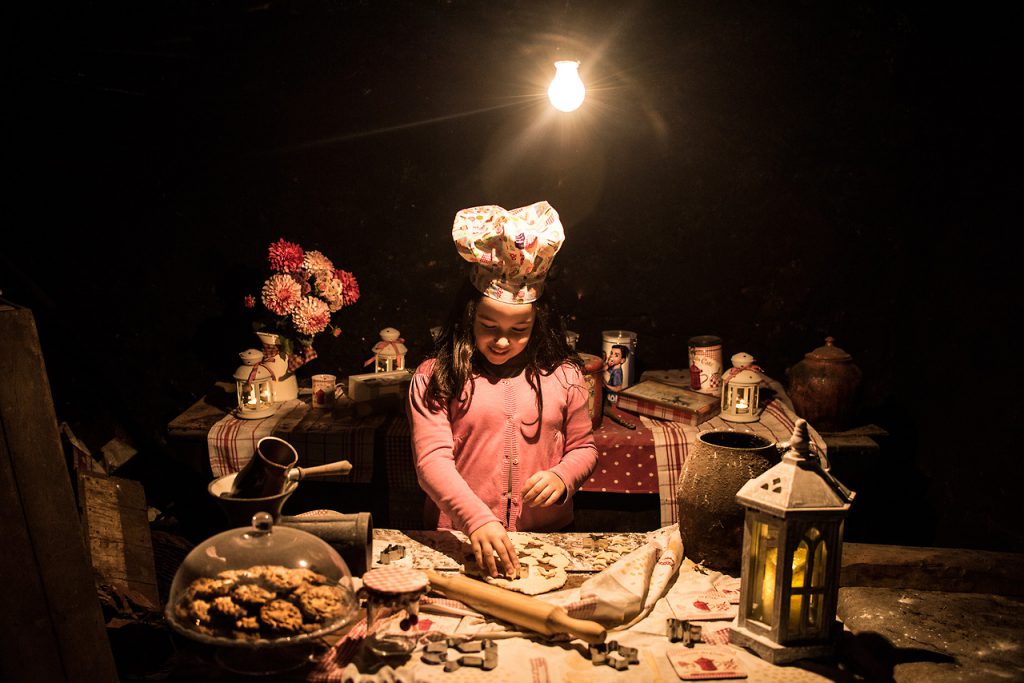 fotógrafo niños mallorca cocina