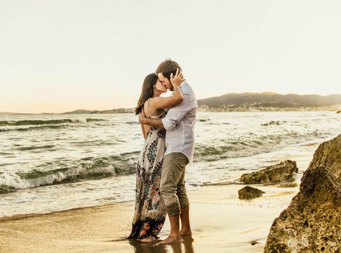 fotografo preboda mallorca atardecer