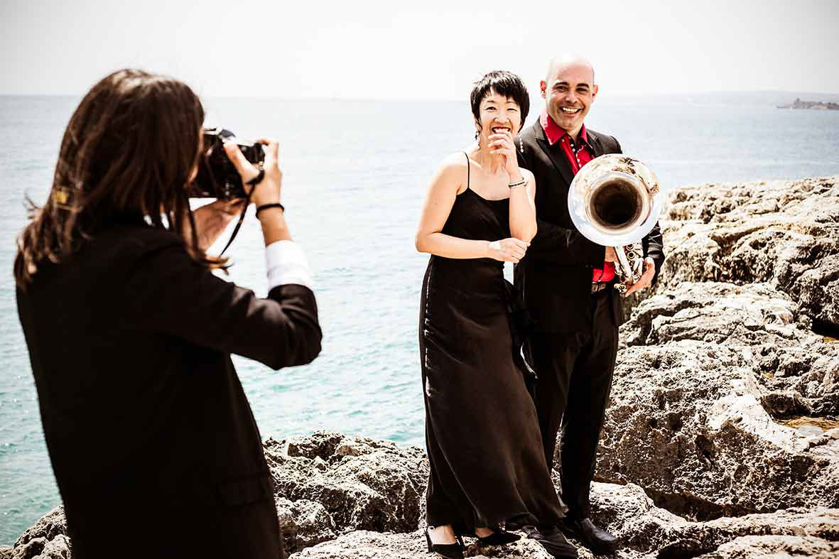 "ALT"bodas sostenibles en Mallorca músicos