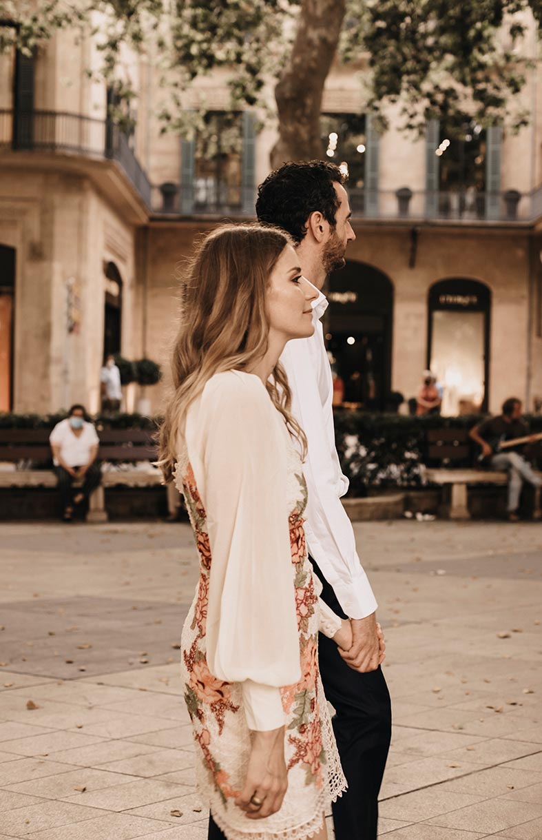 "ALT"elopement en mallorca paseo"