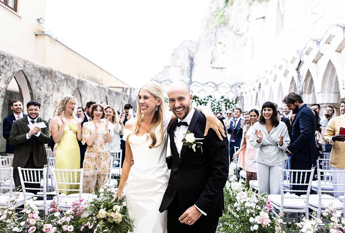 "ALT"fotógrafo de boda en Amalfi casados"