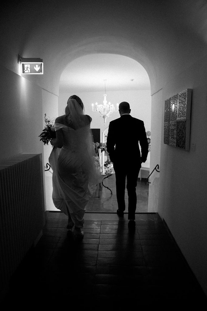 "ALT"fotógrafo de boda en Amalfi los dos bn"