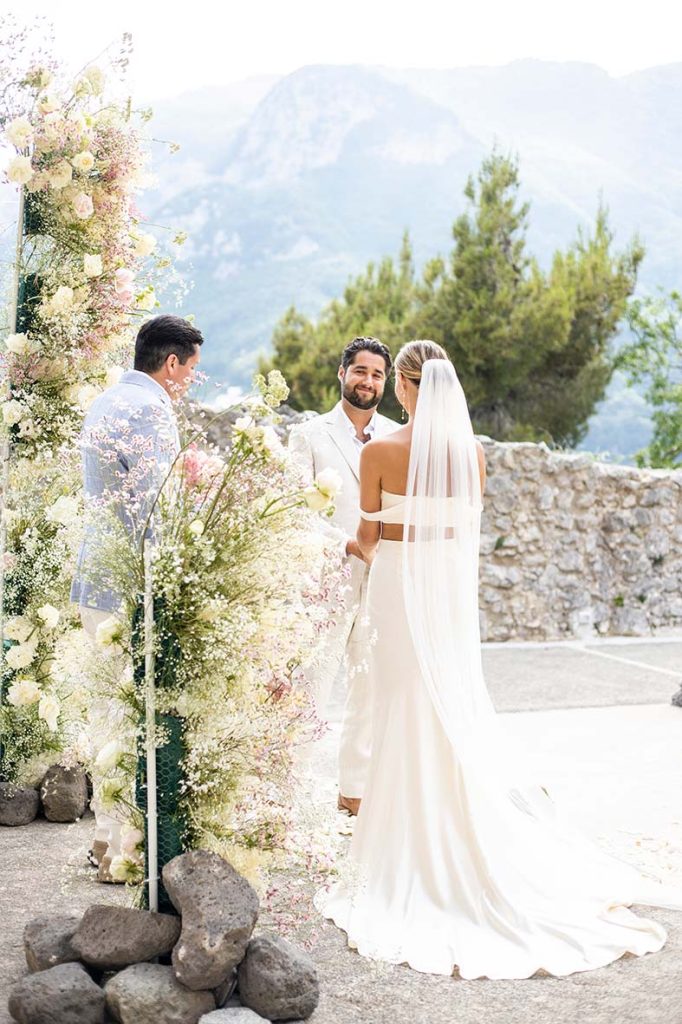"ALT"boda en la costa amalfitana juntos altar"