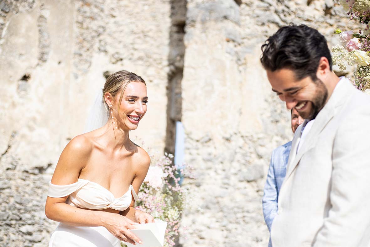 "ALT"boda en la costa amalfitana risas ceremonia"