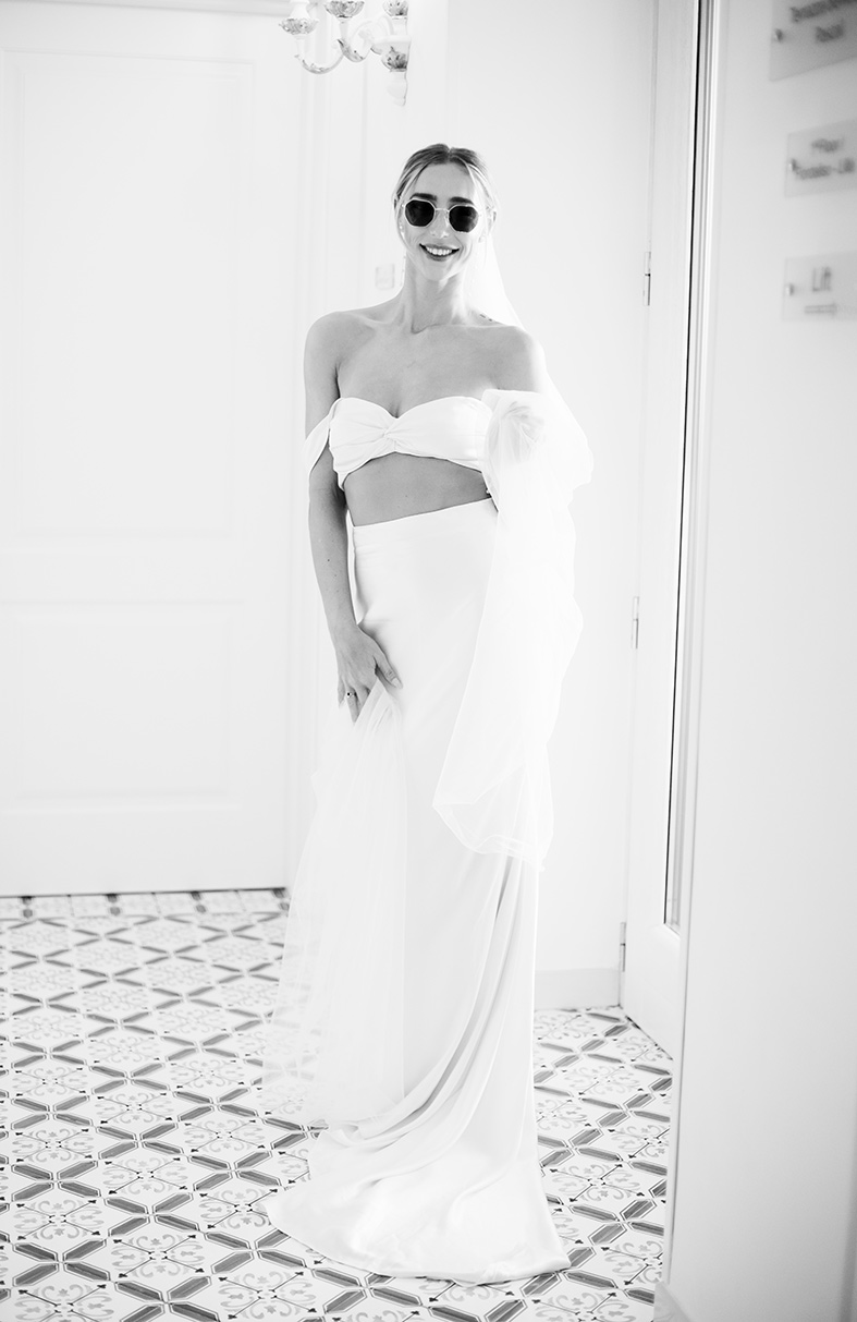 "ALT"boda en la costa amalfitana novia vogue"