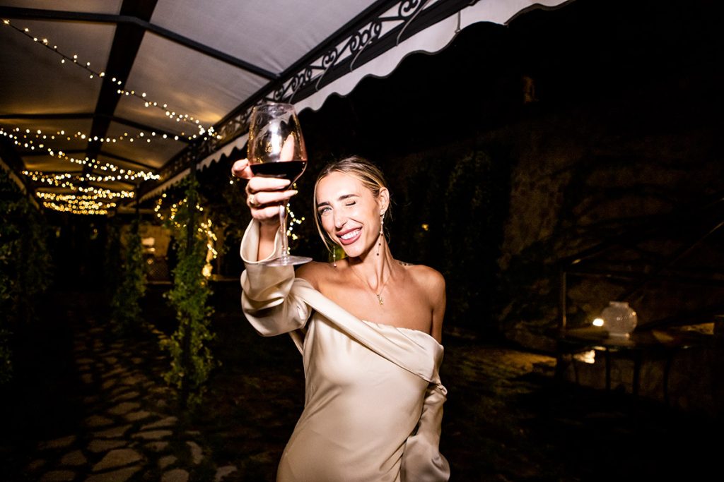 "ALT"boda en la costa amalfitana brindis novia"