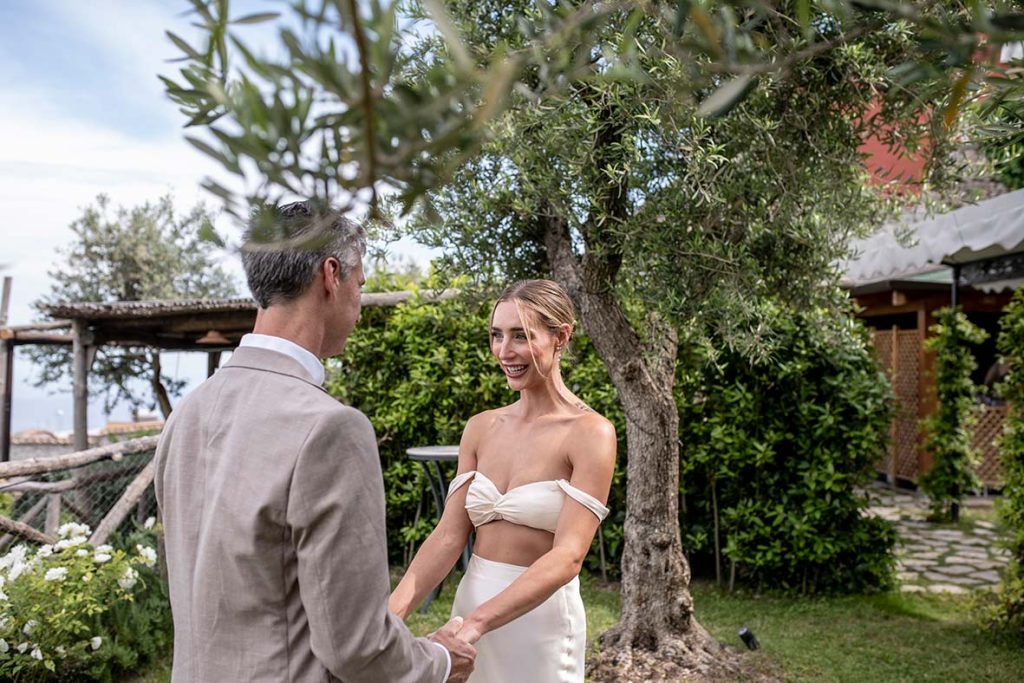 "ALT"boda en la costa amalfitana first look"