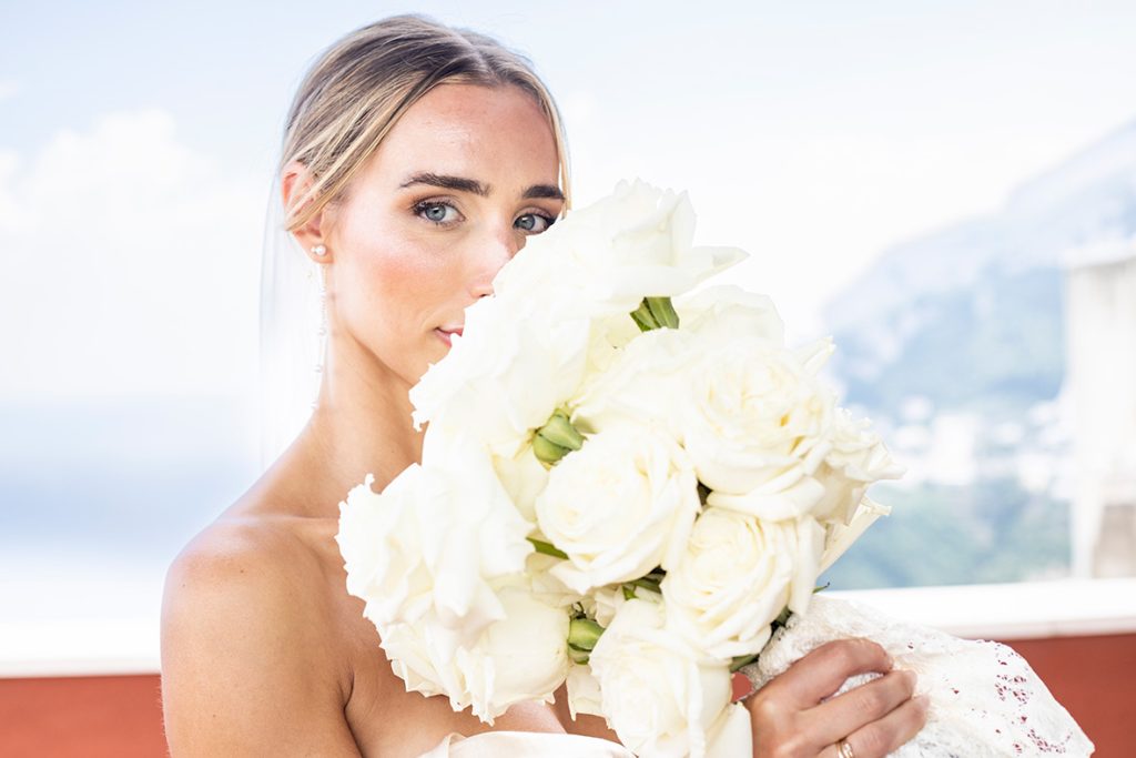 "ALT"boda en la costa amalfitana ramo novia"