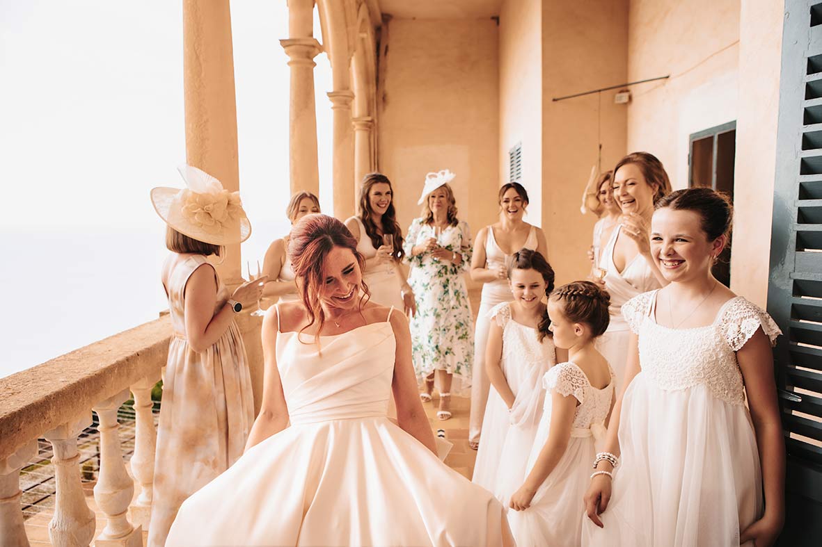 "ALT"boda en son marroig deia mallorca todas felices preparativos"