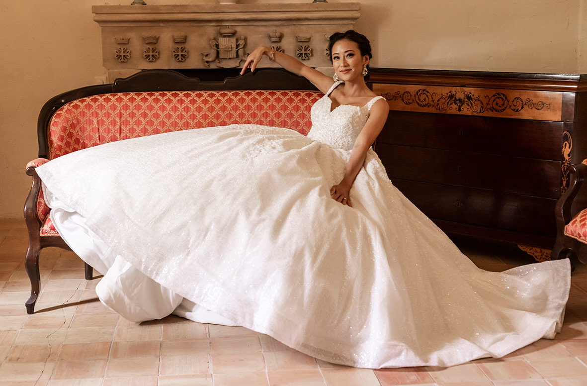 "ALT"boda coreana en finca comassema mallorca novia elegante"