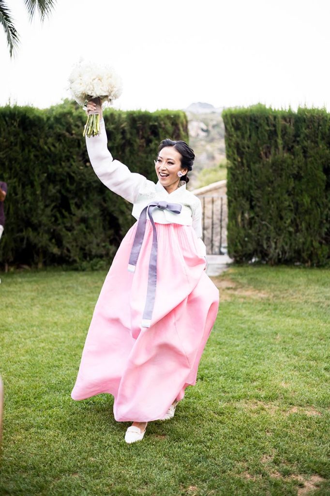 "ALT"boda coreana en finca comassema mallorca entrada banquete"