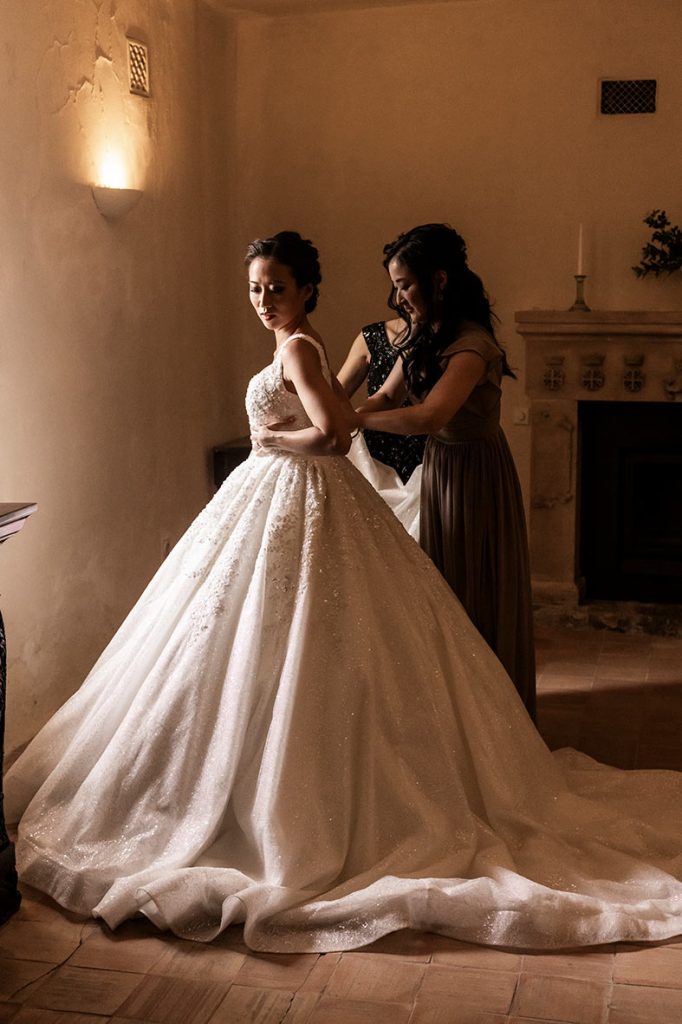 "ALT"boda coreana en finca comassema mallorca vestido"