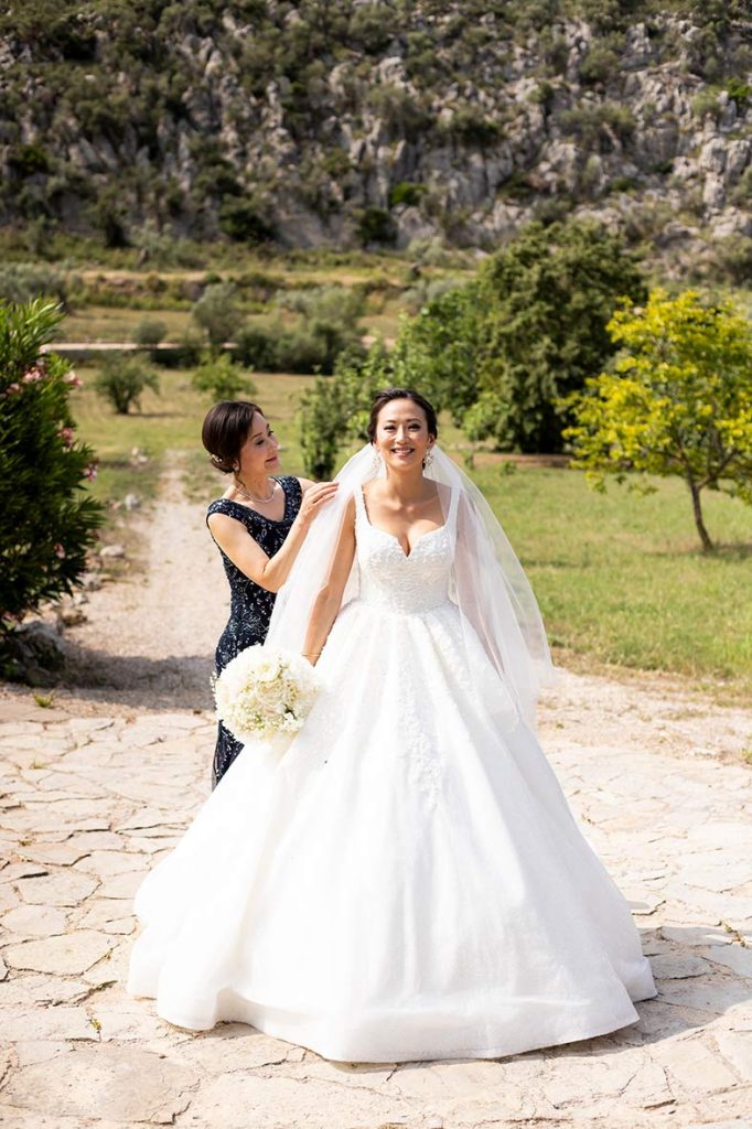 "ALT"boda coreana en finca comassema mallorca madre velo"