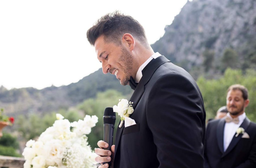 "ALT"boda coreana en finca comassema mallorca momento votos novio"
