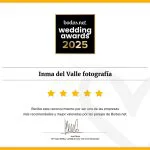 Inma del Valle Photography – Wedding Awards 2025 by bodas.net