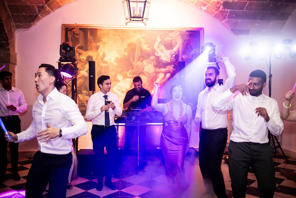 wedding party Son Veri Mallorca night celebration
